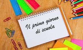 Orario primo giorno di scuola